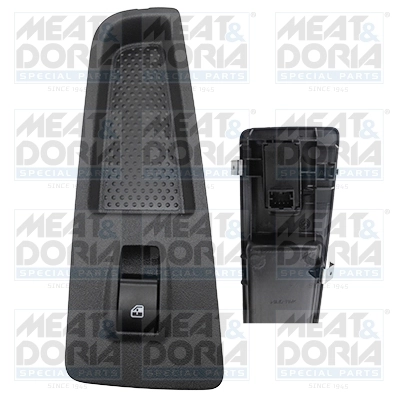 Switch, window regulator